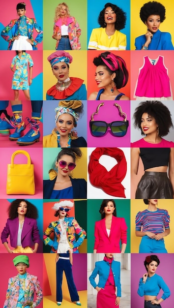 Iconic 80s Fashion Images for Retro Style