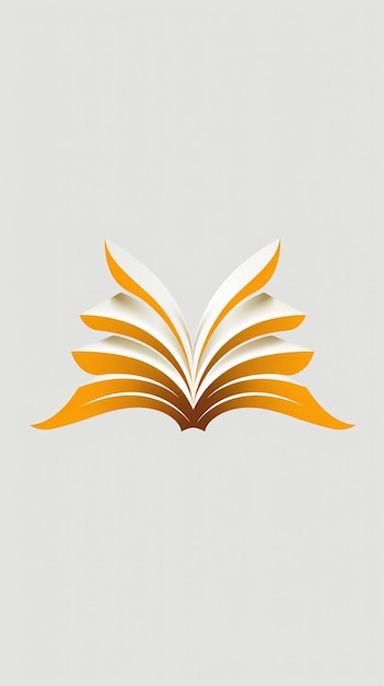 Iconographic Open Book Logo