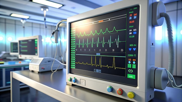 Photo icu monitor loop