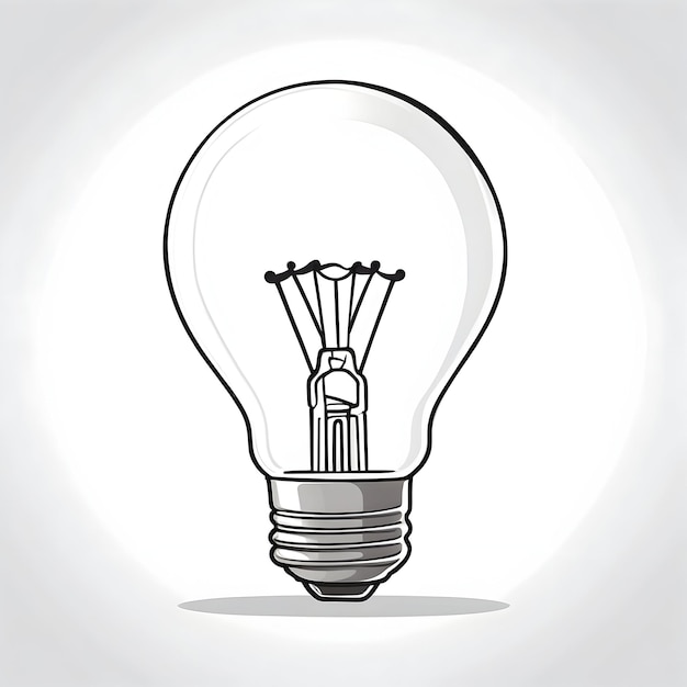 Photo idea concept creative inspiration light bulb icon innovation symbol illumination idea bright so