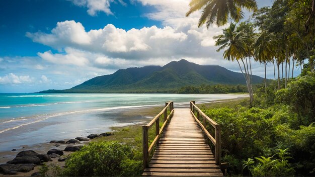 Idyllic Scenic View Perfect For Relaxation And Meditation