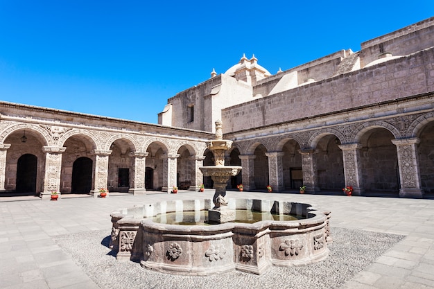 Iglesia de Compania in Arequipa in Peru