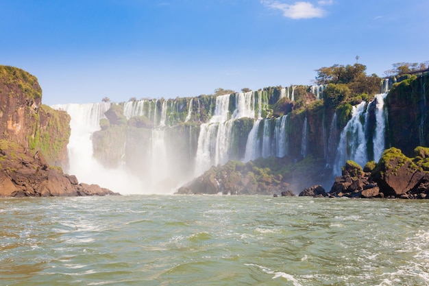 Iguazu falls view Argentina