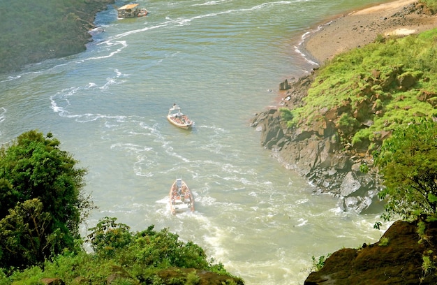 Iguazu River Cruise  The Adventure at Argentinian side Puerto Iguazu Misiones Province Argentin