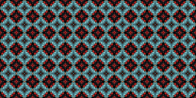 Ikat geometric folklore ornament Tribal ethnic texture Seamless striped pattern in Aztec style