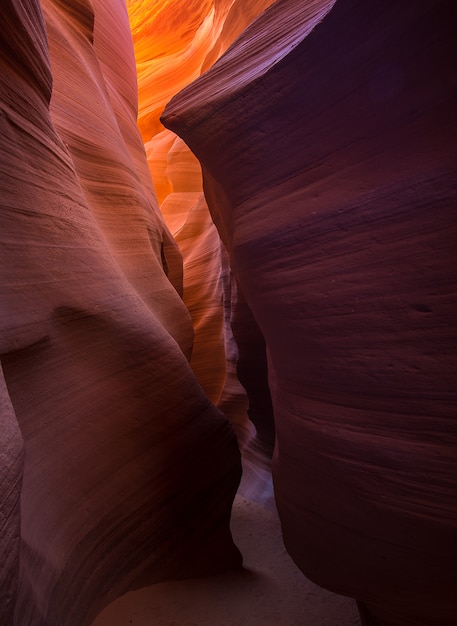 Illuminated sandstone