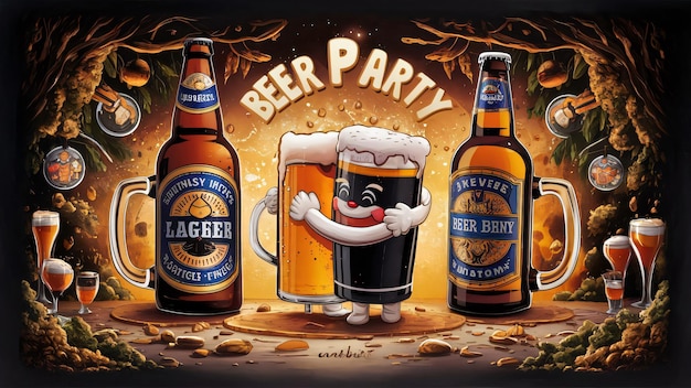 Illustrating the Global Cheers of International Beer Day