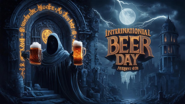 Illustrating the Global Cheers of International Beer Day