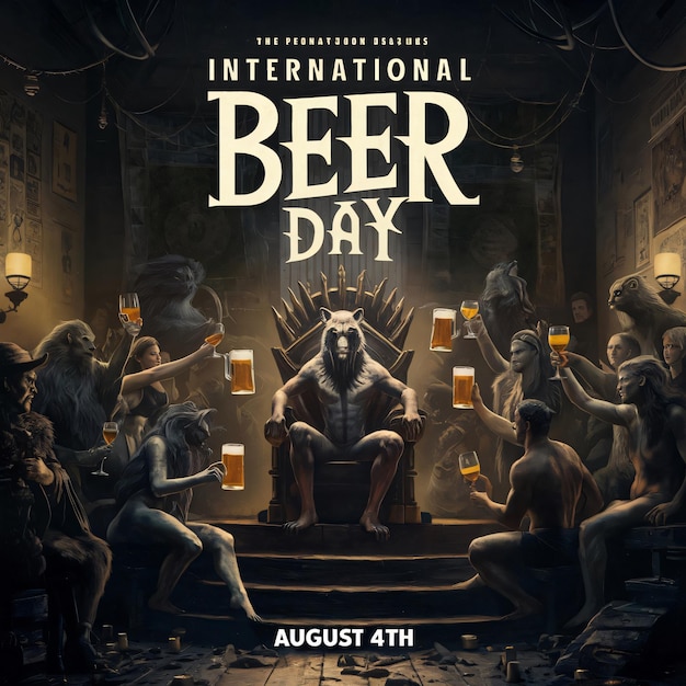 Illustrating the Global Cheers of International Beer Day