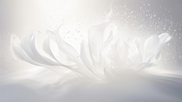 Illustration of abstract background with white foam