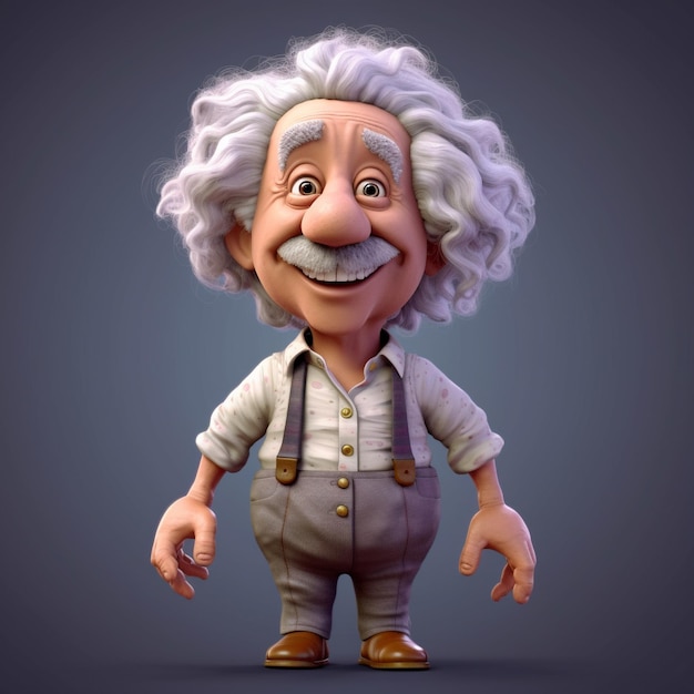 illustration of Albert Einstein