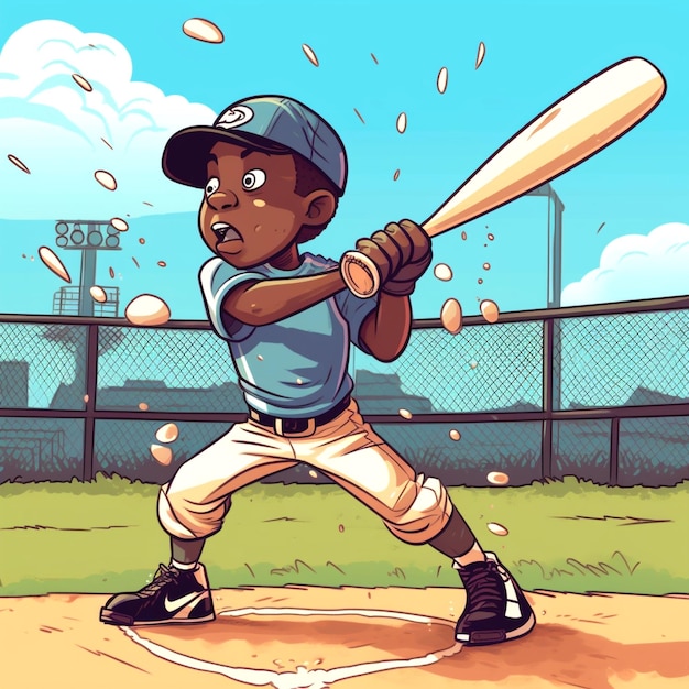 illustration of baseball