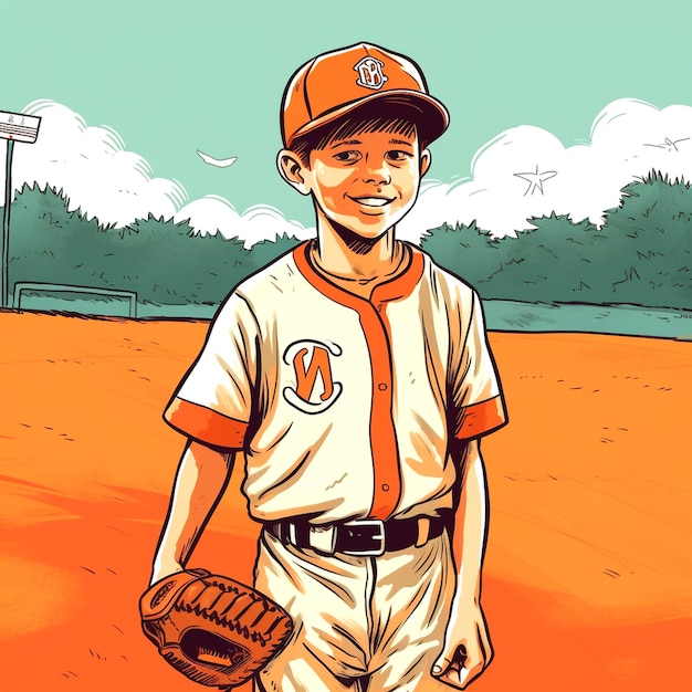 illustration of baseball