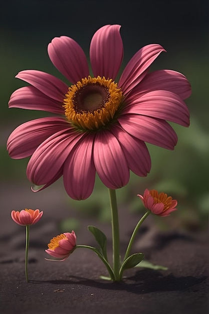 illustration of a beautiful flower