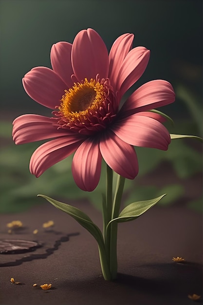 illustration of a beautiful flower