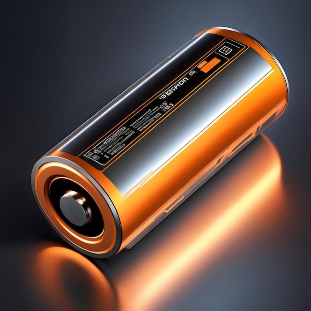 Illustration of Charged Battery