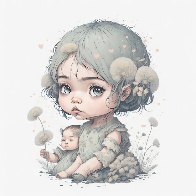 Illustration for child baby child