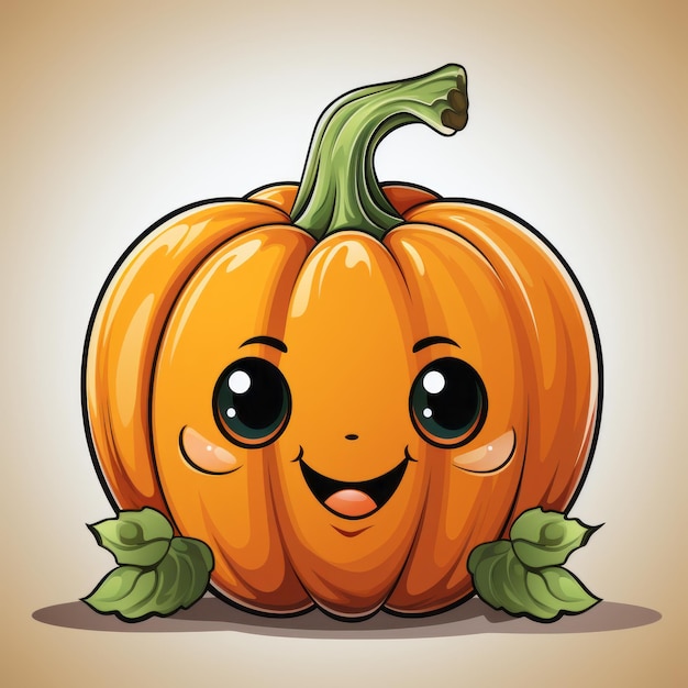 Illustration Halloween Pumpkin art design