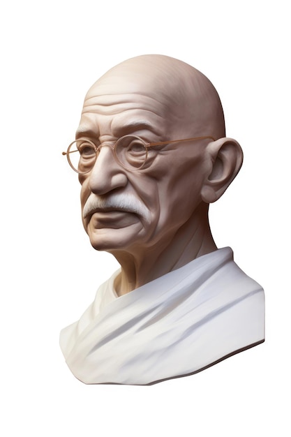 Illustration of Happy Jayanti Mahatma gandhi