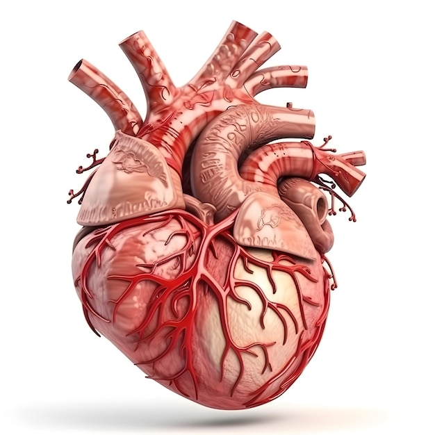 An illustration of a human heart