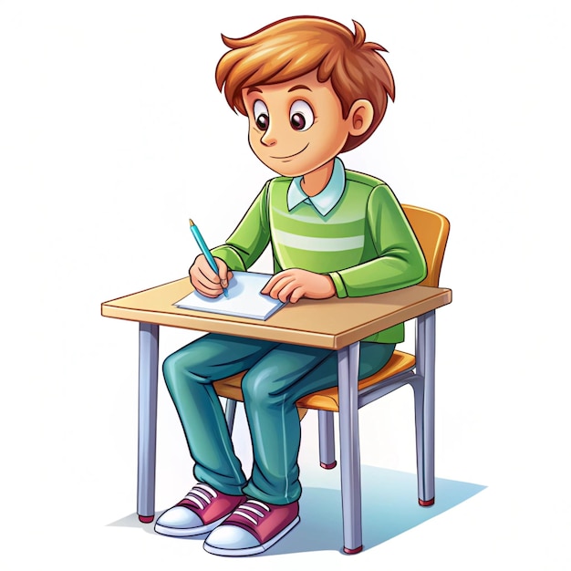 Illustration of kids education activity