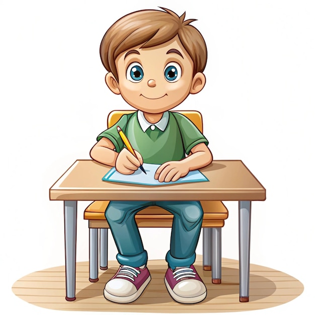 Photo illustration of kids education activity