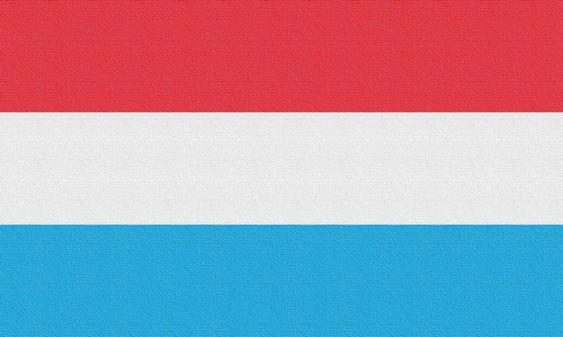 Photo illustration of the national flag of luxembourg