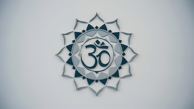 Photo illustration of om namha shivaya generative ai