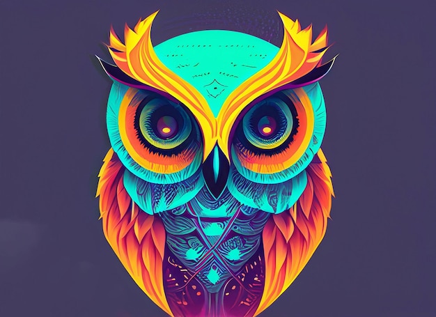 illustration of owl