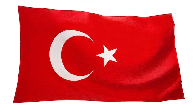 Illustration of poster turkish flag