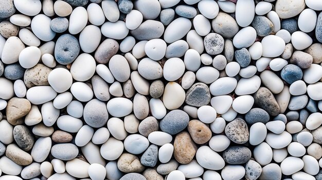 Illustration of small sea stone pebble background AI Generated