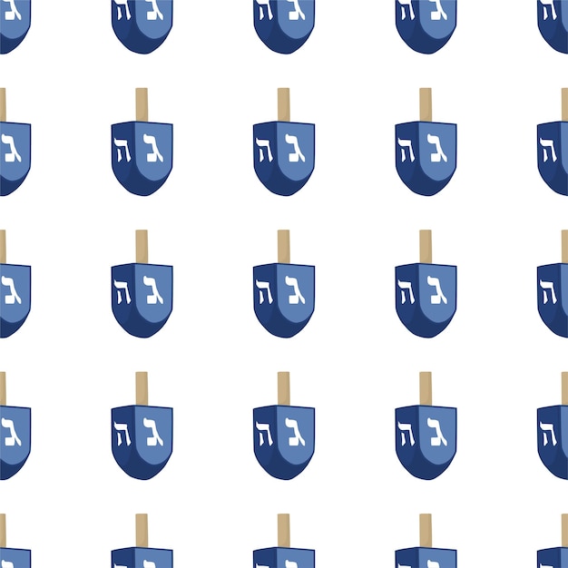 Photo illustration on theme big colored pattern dreidel