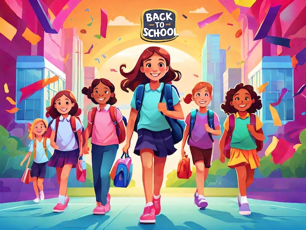 illustration Themed Around Back to School_5