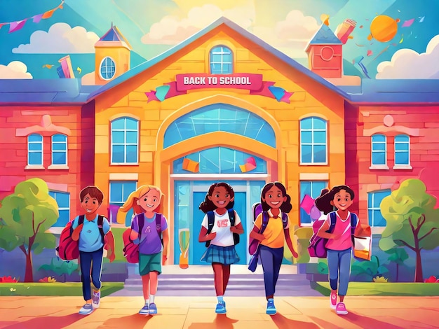 illustration Themed Around Back to School_6