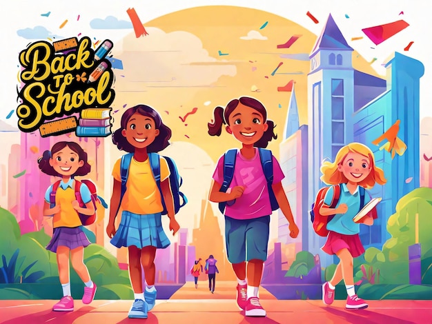 illustration Themed Around Back to School_7