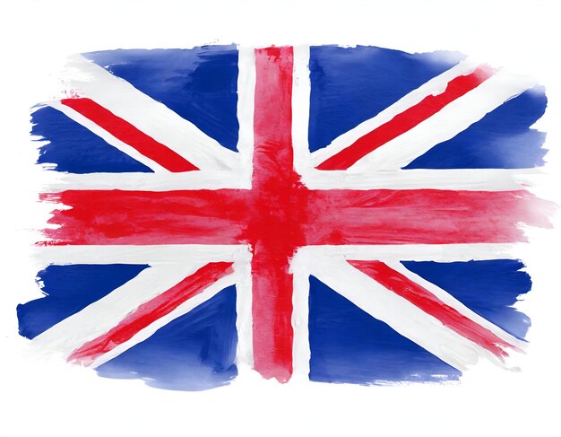 Illustration of united kingdom flag