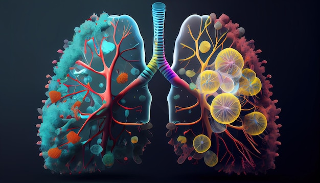 Illustration of viruses