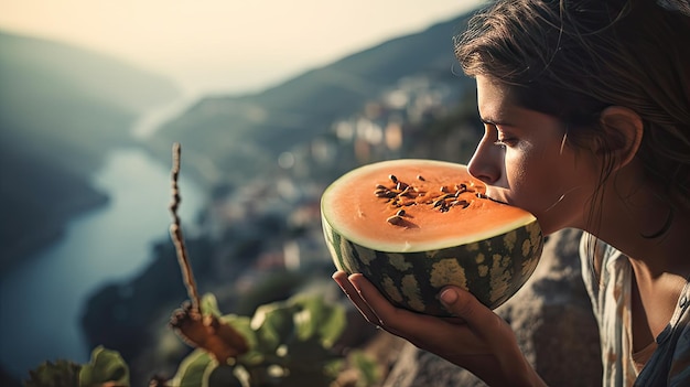 Illustration of World Melon Day