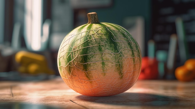 Illustration of World Melon Day