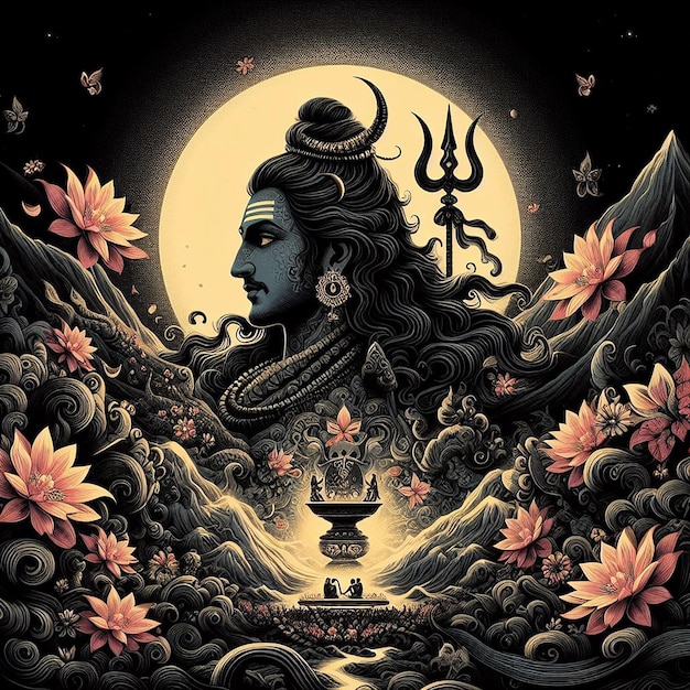 ilustracion Maha Shivaratri