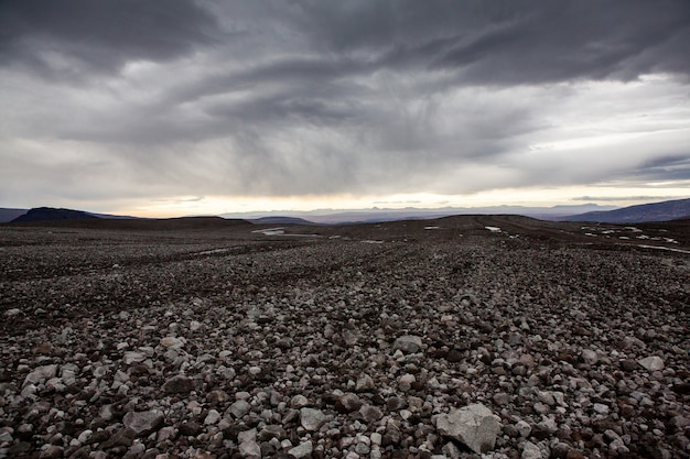 Image of beautiful nature in iceland