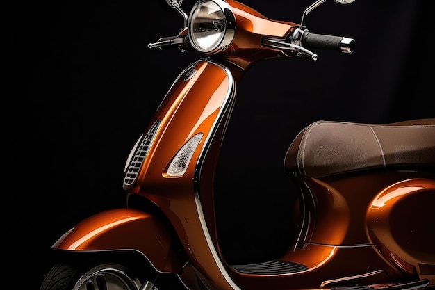 Image of a beautiful scooter