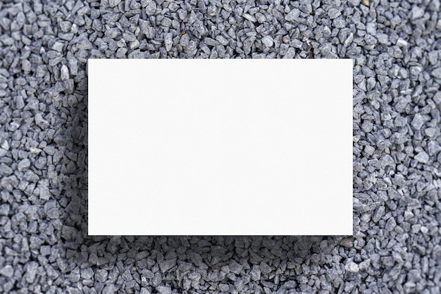 Image Blank Paper Postcard on Texture Background Design