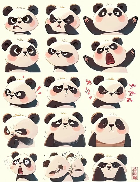 An image of a bunch of pandas