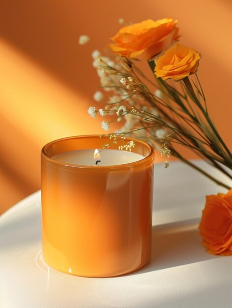 Photo image of a classic scented candle