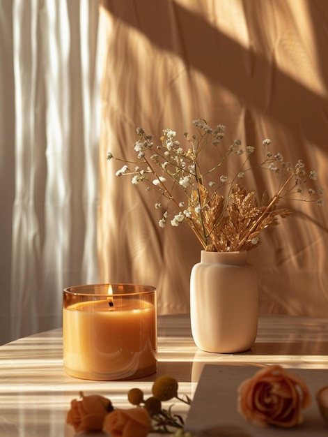 Photo image of a classic scented candle