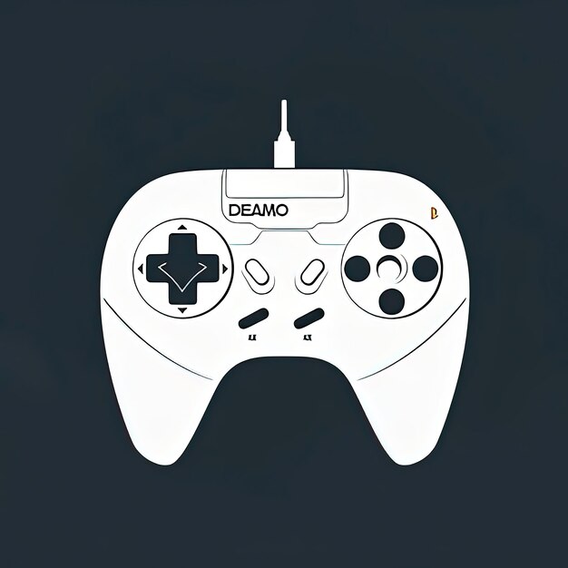 Photo an image of a game controller