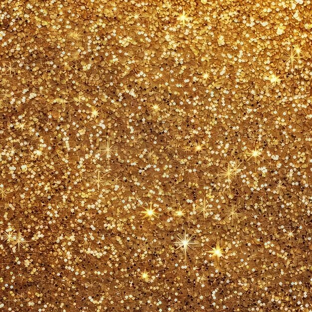 Photo an image of gold glitter