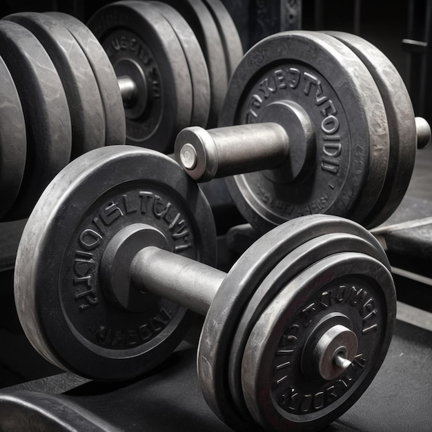 The image of GYM equipment