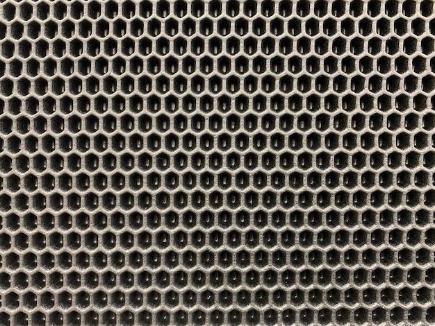 Image of holes in the lattice wall